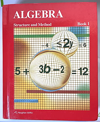 Stock image for Algebra Structure and Method Book 1 Teacher's Edition for sale by ThriftBooks-Dallas