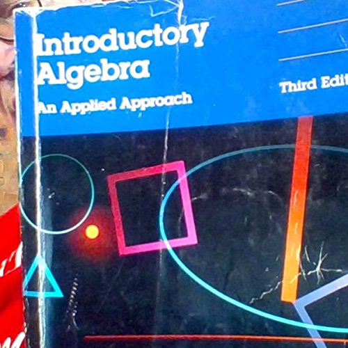 9780395431917: Introductory Algebra: An Applied Approach