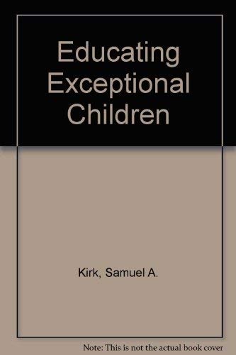 9780395432181: Educating exceptional children