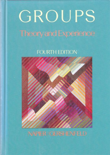 Beispielbild fr Groups : Theory and Experience zum Verkauf von Better World Books