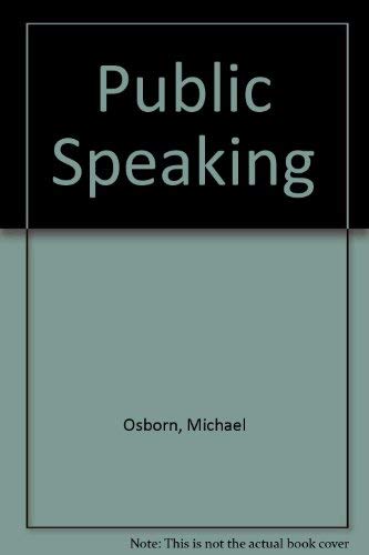 Stock image for Public speaking for sale by Wonder Book