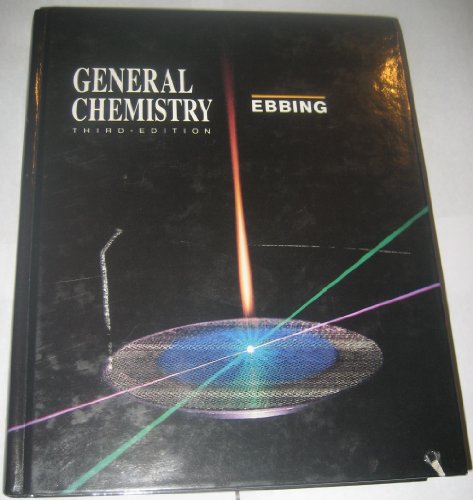 Stock image for General Chemistry for sale by Better World Books: West