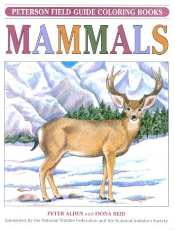 Imagen de archivo de Mammals (Peterson Field Guide Coloring Book) a la venta por Half Price Books Inc.