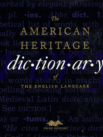 Imagen de archivo de The American Heritage Dictionary of the English Language a la venta por M & M Books