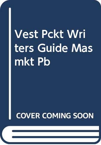9780395454039: Vest Pckt Writers Guide Masmkt Pb
