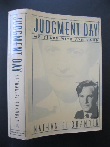 Imagen de archivo de Judgment Day: My Years With Ayn Rand a la venta por Sessions Book Sales