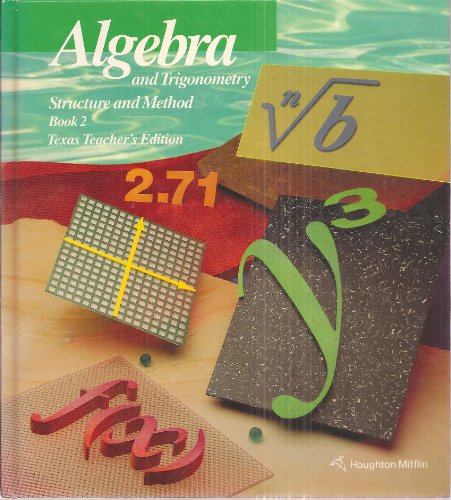 9780395470565: Algebra and Trigonometry: Structure and Method Book 2