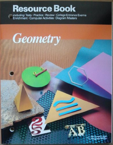 Imagen de archivo de McDougal Littell Jurgensen Geometry: Resource Book Geometry a la venta por ThriftBooks-Atlanta