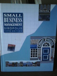 Small Business Management (9780395472071) by Siropolis, Nicholas C.