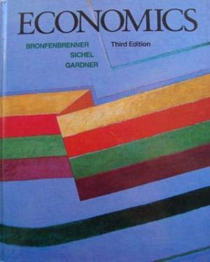 Microeconomics (9780395472651) by Bronfenbrenner, Martin; Sichel, Werner; Gardner, Wayland D.