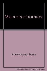 Stock image for Macroeconomics for sale by Better World Books: West