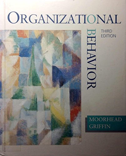 Imagen de archivo de Organizational Behavior : Managing People and Organizations a la venta por Better World Books