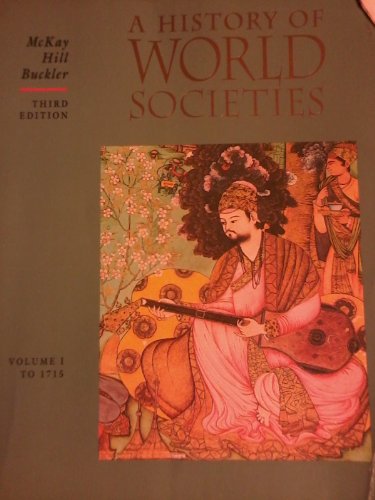 Beispielbild fr A History of World Societies Vol. One : To 1715 zum Verkauf von Better World Books
