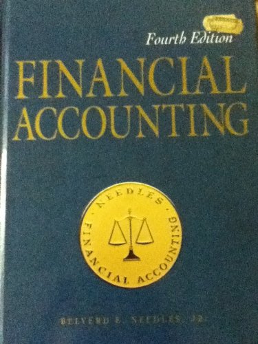 Financial Accounting (9780395473016) by Needles, Belverd E.