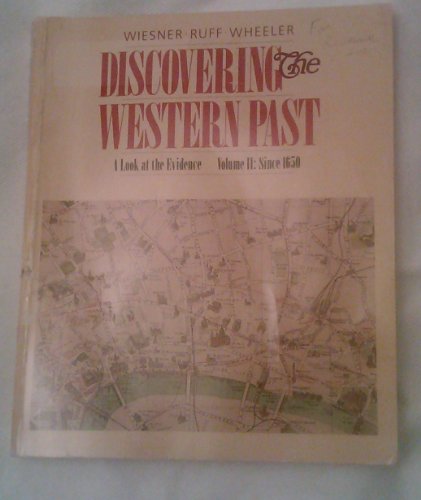 Imagen de archivo de Discovering the Western Past a la venta por Better World Books: West