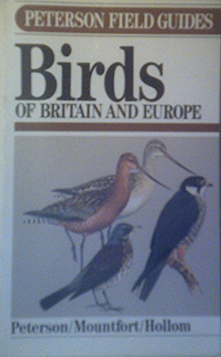 9780395480885: Field Guide to Birds of Britain and Europe (Peterson Field Guides)