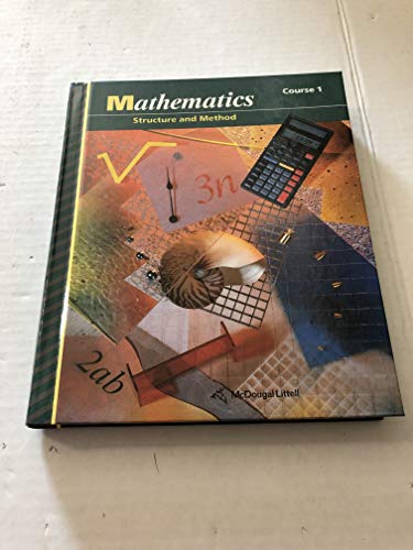 Imagen de archivo de McDougal Littell Structure & Method: Student Edition Course 1 1992 a la venta por ThriftBooks-Atlanta