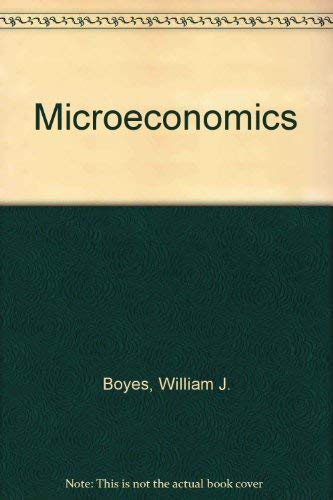 Stock image for Microeconomics for sale by Robinson Street Books, IOBA
