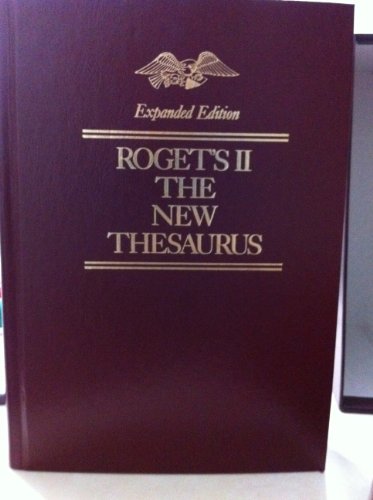 Beispielbild fr Roget New Thesaurus II Deluxe zum Verkauf von ThriftBooks-Atlanta