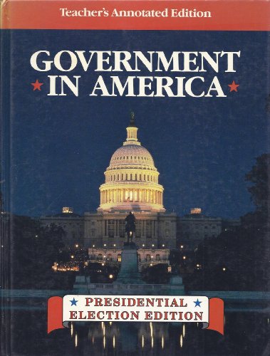 Stock image for Government in America for sale by Booksavers of MD