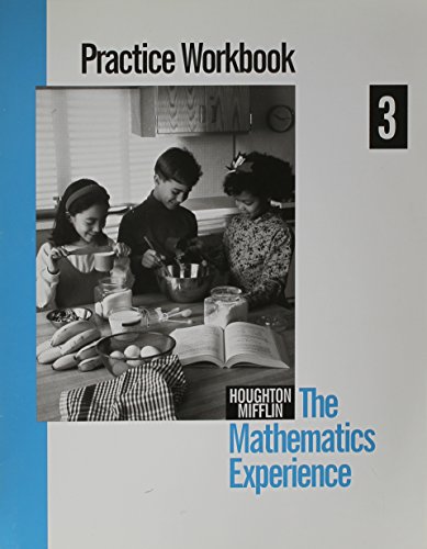 Practice Activity Level 3: The Mathematics Experience (9780395497180) by Houghton Mifflin Company,Houghton Mifflin Company