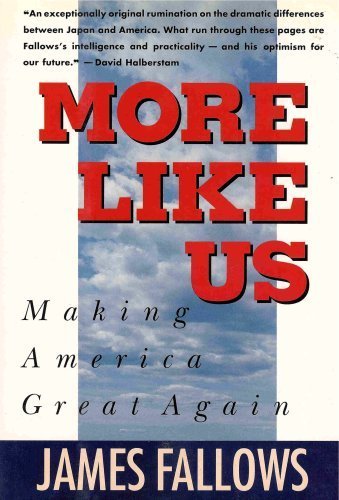 Imagen de archivo de More Like Us : An American Plan for American Recovery a la venta por Better World Books: West