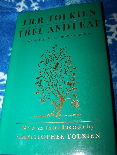 Beispielbild für Tree and Leaf: Including the Poem Mythopoeia zum Verkauf von Bayside Books