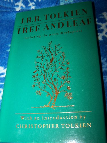 9780395502327: Tree and Leaf: Including the Poem Mythopoeia