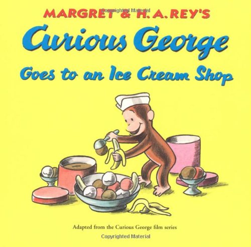 Beispielbild fr Curious George Goes to an Ice Cream Shop zum Verkauf von SecondSale