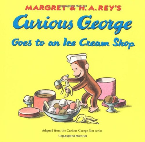 9780395519370: Curious George Goes to an Ice Cream Shop
