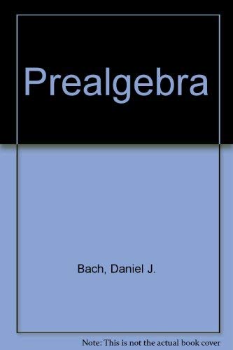 9780395520161: Prealgebra