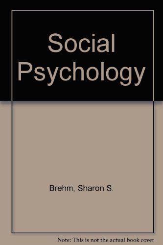 Imagen de archivo de Social Psychology a la venta por HPB-Red