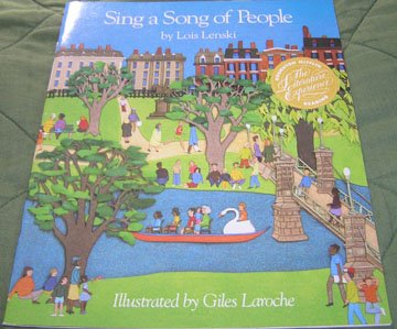 Imagen de archivo de Sing a Song of People (Houghton Mifflin Reading) a la venta por Chapter II