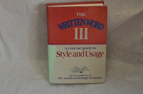 Imagen de archivo de Written Word III REV 90 a la venta por ThriftBooks-Atlanta