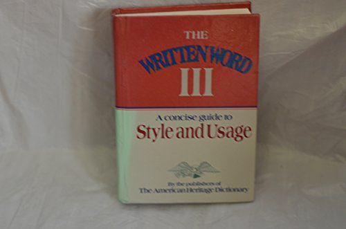 Stock image for Written Word III REV 90 for sale by ThriftBooks-Atlanta