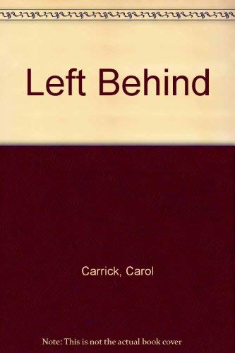 Imagen de archivo de Left Behind a la venta por Alf Books