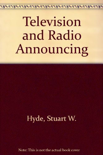 9780395544464: Television and radio announcing