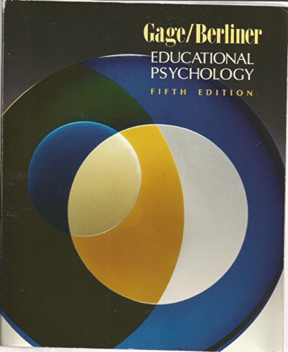 9780395545560: Educational Psychology