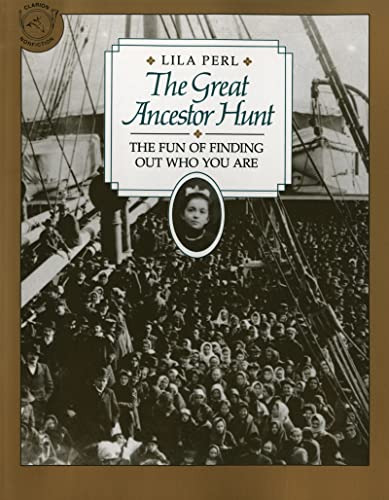 9780395547908: The Great Ancestor Hunt: The Fun of Finding Out Who You Are (Clarion Nonfiction)