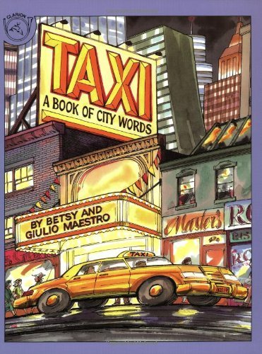 Stock image for Taxi: A Book of City Words for sale by SecondSale