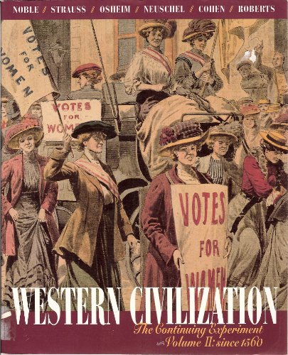 Stock image for Western Civilization, Volume II for sale by Escape Routes Used Books