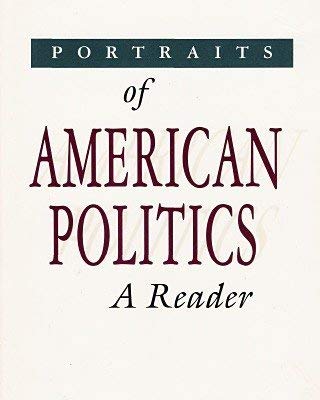 9780395553855: Portraits of American Politics: A Reader