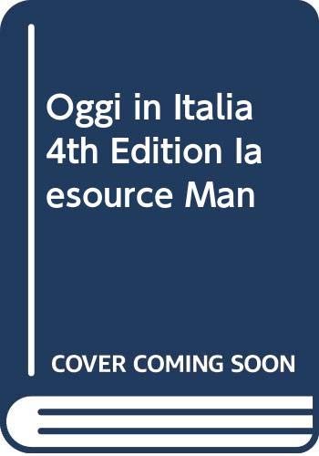 Stock image for Oggi in Italia: A first course in Italian for sale by dsmbooks
