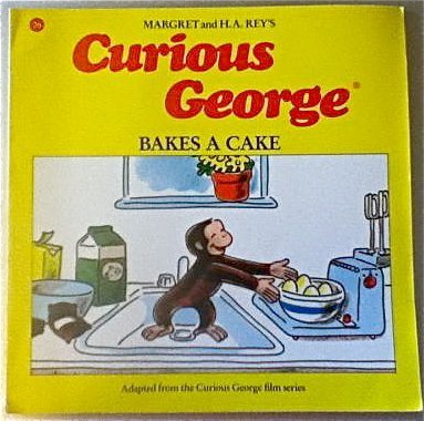 9780395557167: Curious George Bakes a Cake
