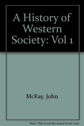 Stock image for A History of Western Society, Vol. 1 for sale by HPB-Ruby