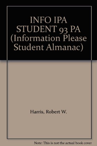 9780395560068: 1993 Information Please Student Almanac