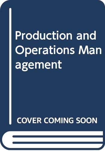 Stock image for Operations Management for sale by WorldofBooks