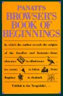 9780395562383: Pana Panati's Browser's Book of Beginnings