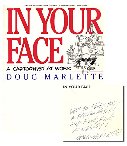 9780395562741: In Your Face: A Cartoonist at Work