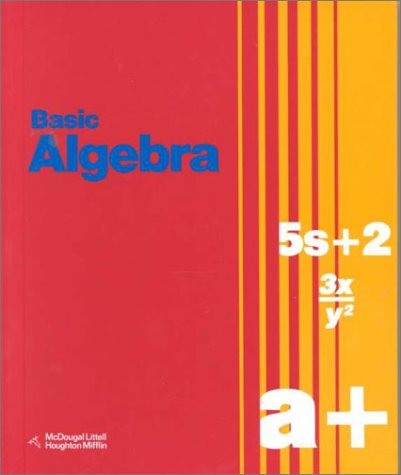 Stock image for Basic Algebra for sale by HPB-Red